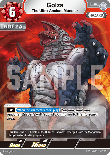 The Ultra-Ancient Monster Golza BP01-091