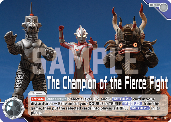 The Champion of the Fierce Fight BP01-103