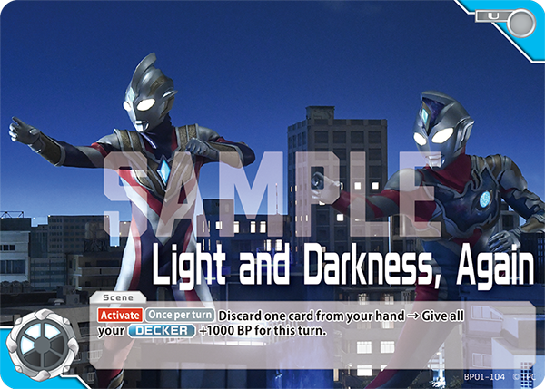 Light and Darkness, Again BP01-104