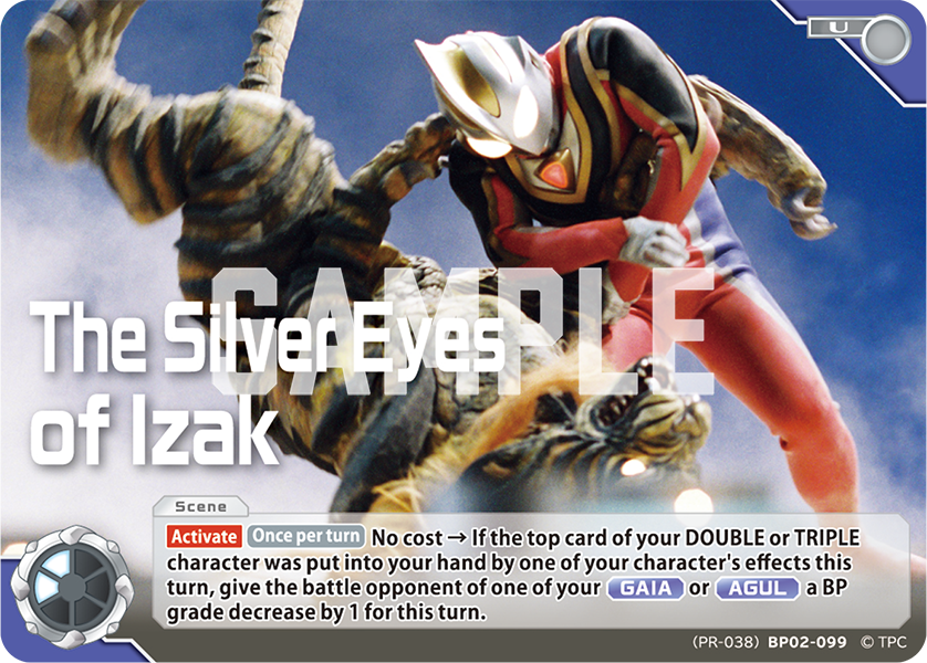 The Silver Eyes of Izak (PR-038)BP02-099
