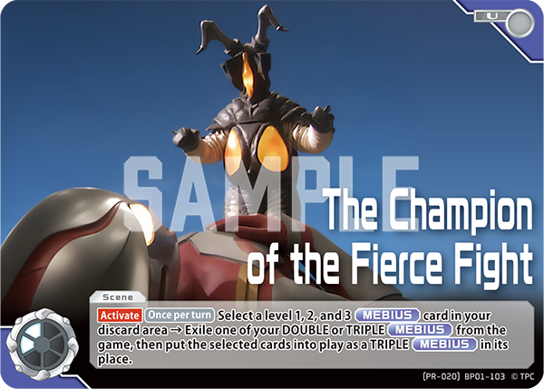 The Champion of the Fierce Fight (PR-020)BP01-103