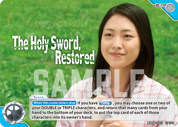 The Holy Sword, Restored BP06-102