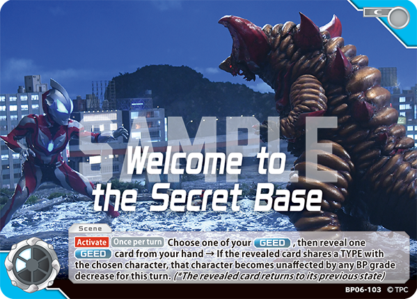 Welcome to the Secret Base BP06-103