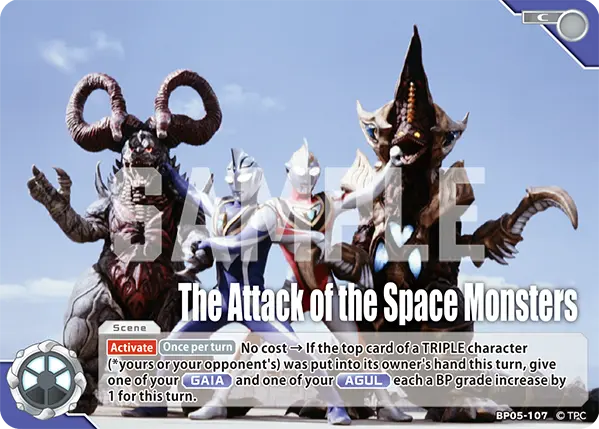 The Attack of the Space Monsters BP05-107