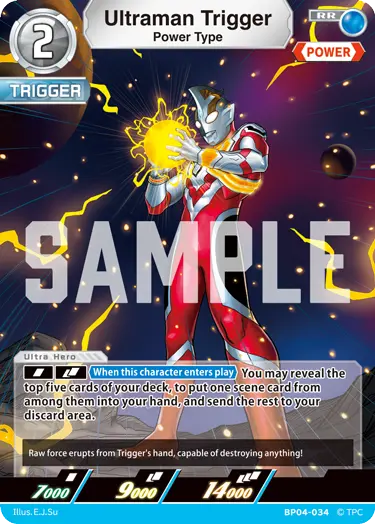 Ultraman Trigger BP04-034