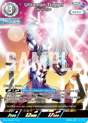 Ultraman Trigger BP04-037