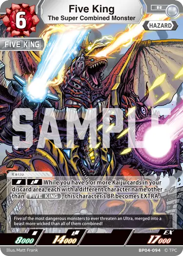 The Super Combined Monster Five King BP04-094