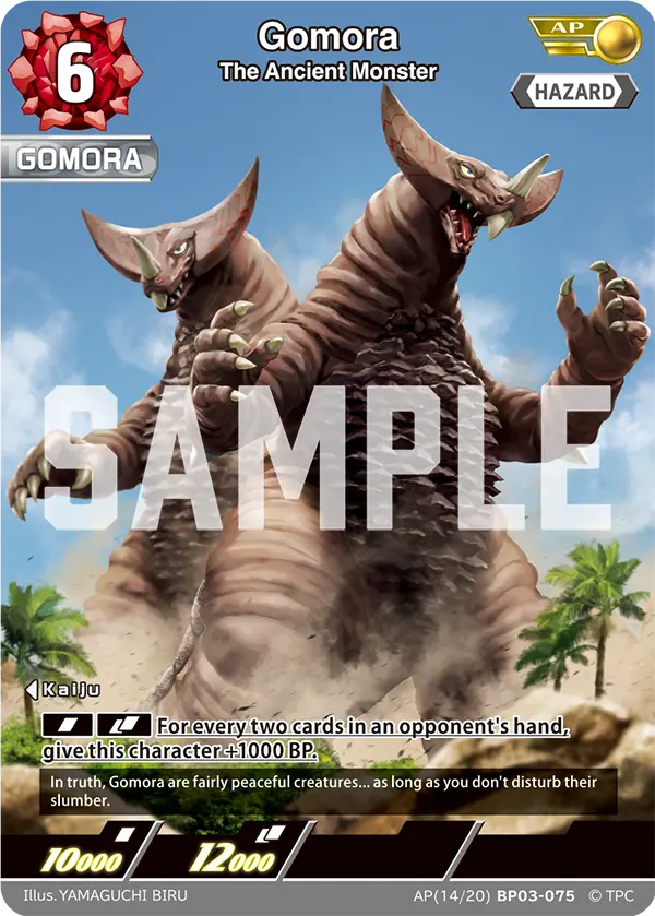 The Ancient Monster Gomora AP(14/20)BP03-075