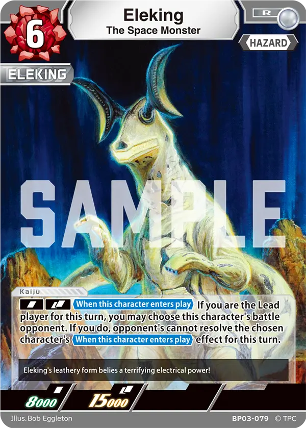 The Space Monster Eleking BP03-079