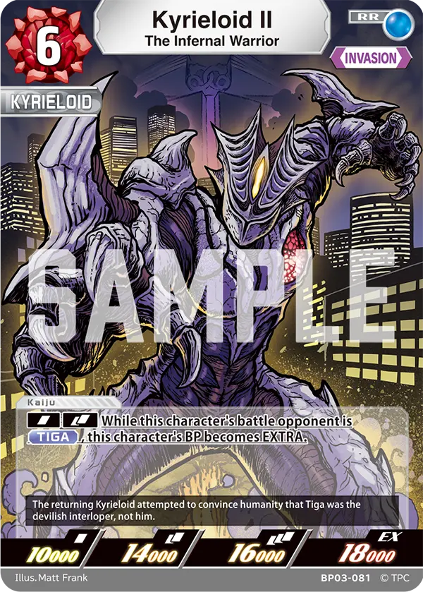 The Infernal Warrior Kyrieloid II BP03-081