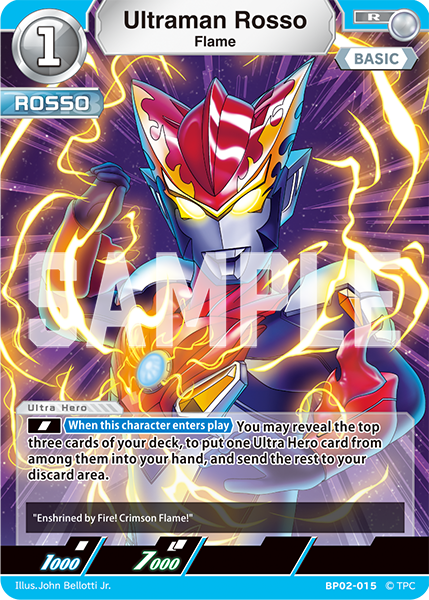 Ultraman Rosso BP02-015