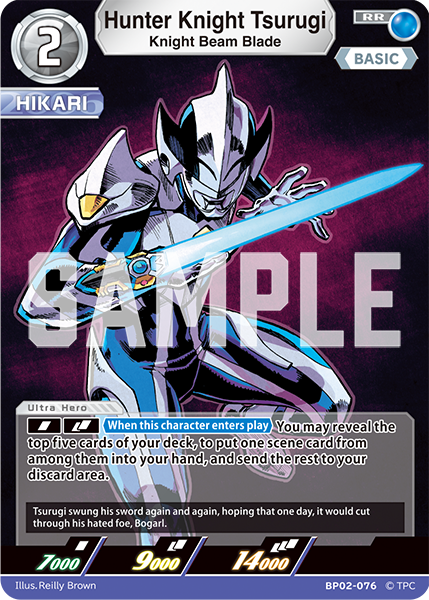 Hunter Knight Tsurugi BP02-076
