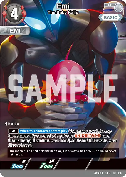 The Baby Kaiju Emi EXD01-013