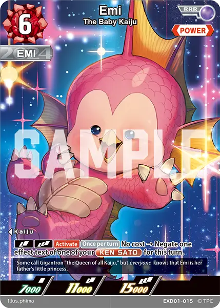 The Baby Kaiju Emi EXD01-015