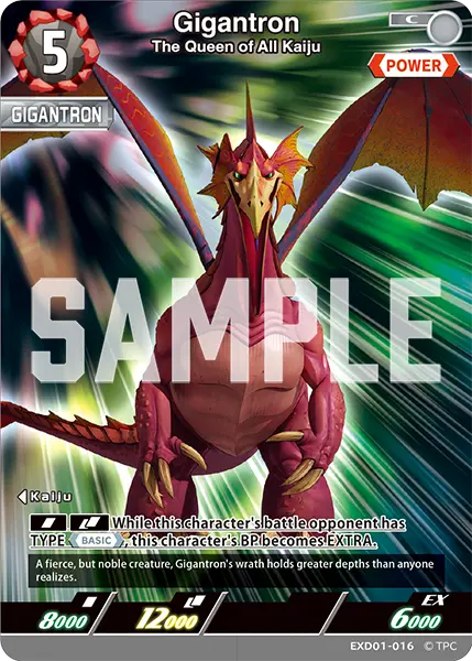 The Queen of All Kaiju Gigantron EXD01-016
