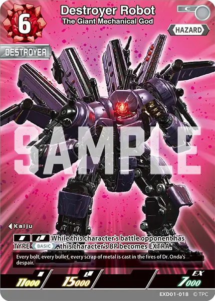 The Giant Mechanical God Destroyer Robot EXD01-018