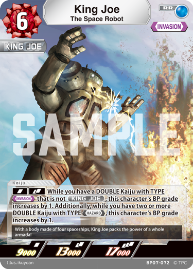King Joe BP07-072
